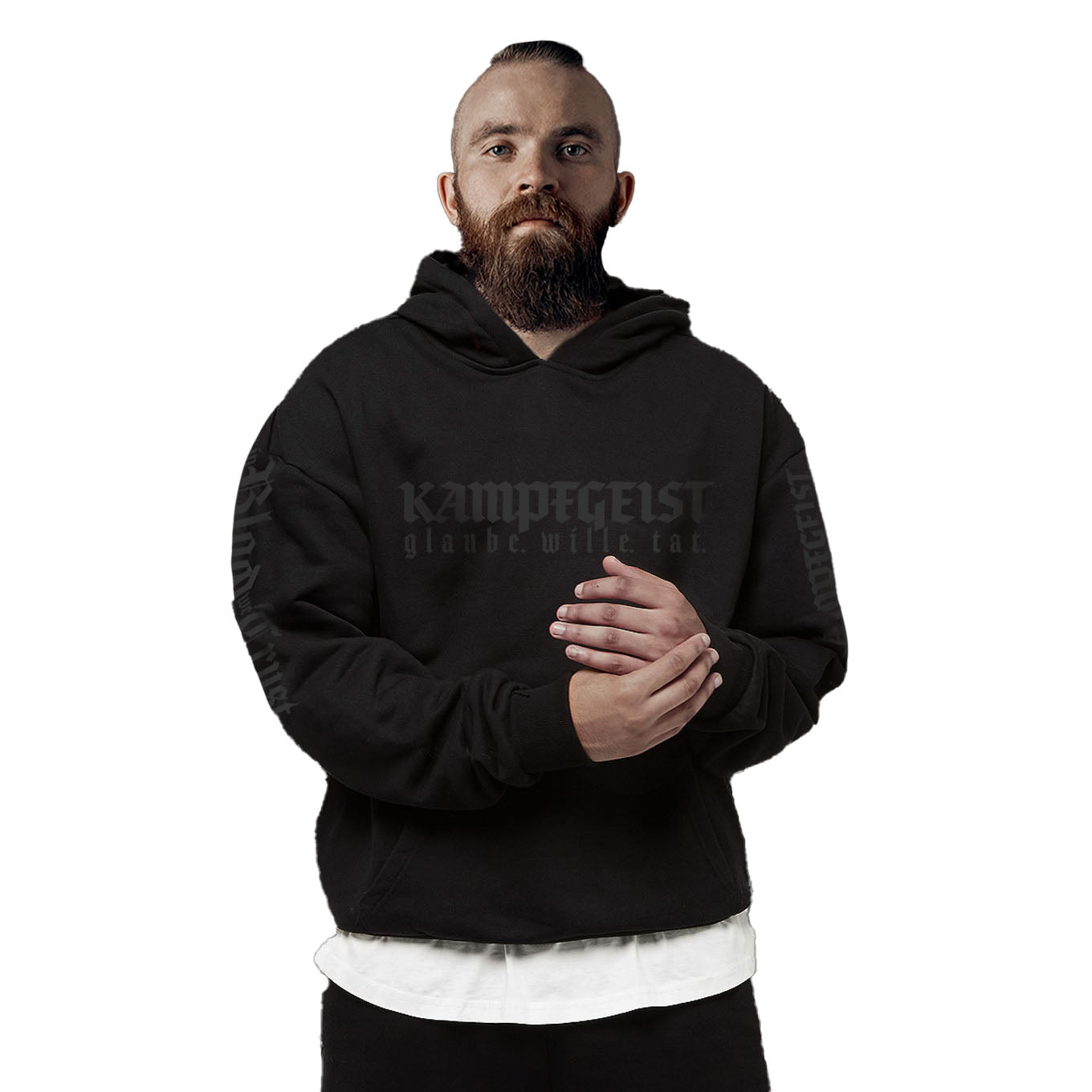 Glaube.Wille.Tat BLK - Ultra Heavy Hoodie