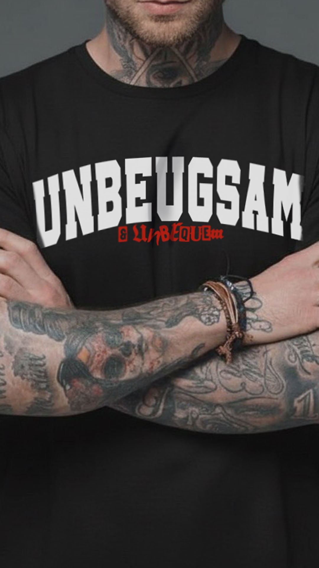 UNBEUGSAM - T-Shirt
