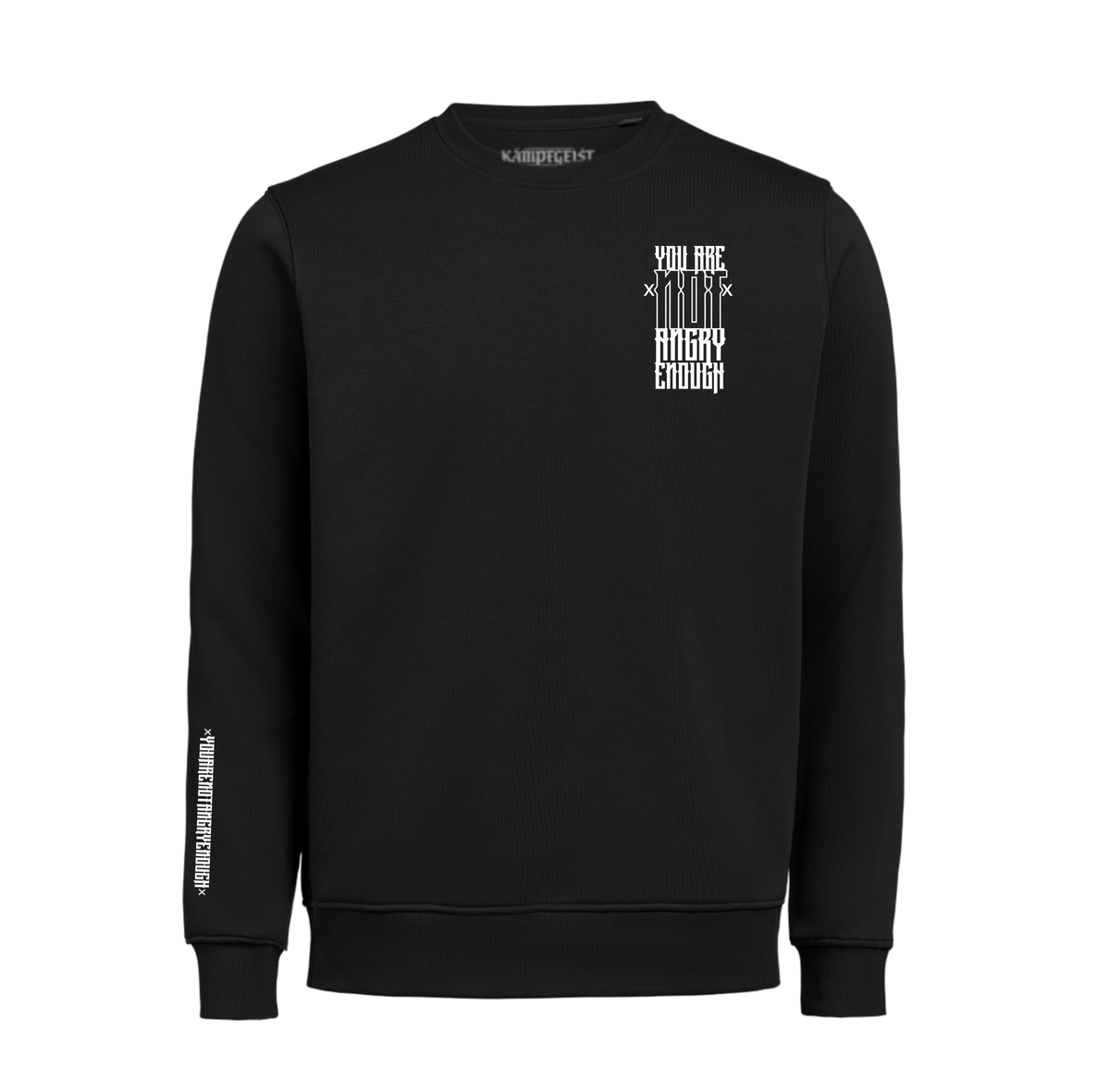 ENOUGH - Sweatshirt Schwarz