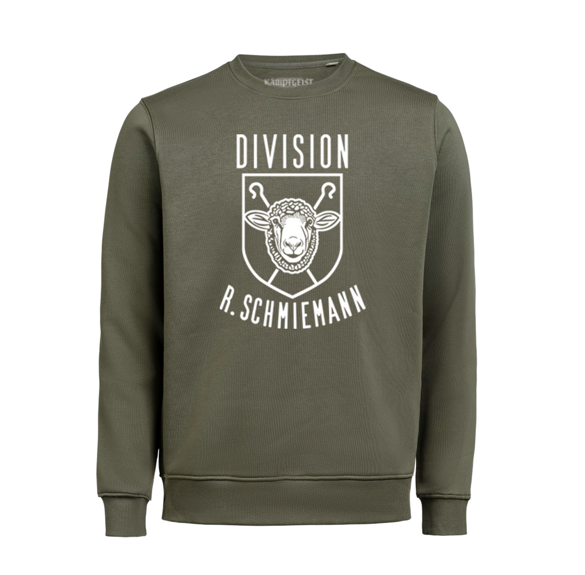 DIVISION SCHMIEMANN - Sweatshirt OLIVE