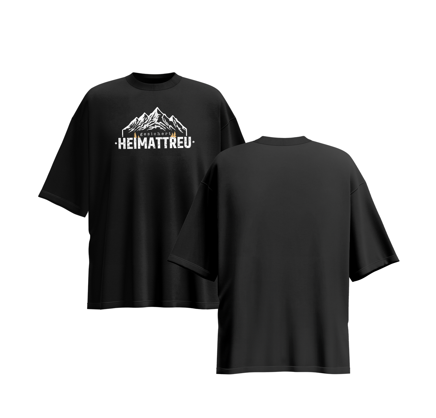 gesichert Heimattreu - OVERSIZE Shirt