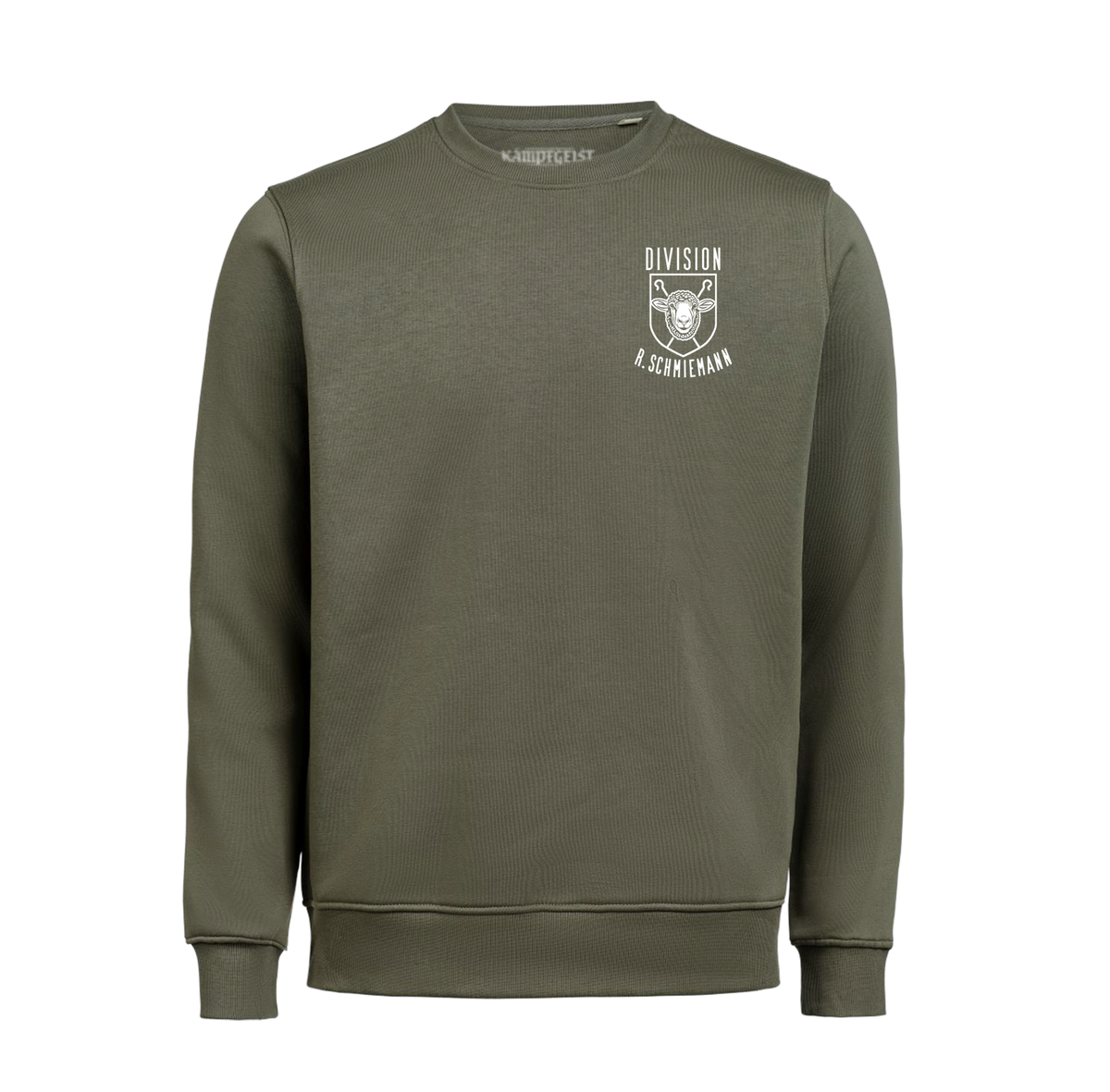 DIVISION SCHMIEMANN Dezent - Sweatshirt OLIVE