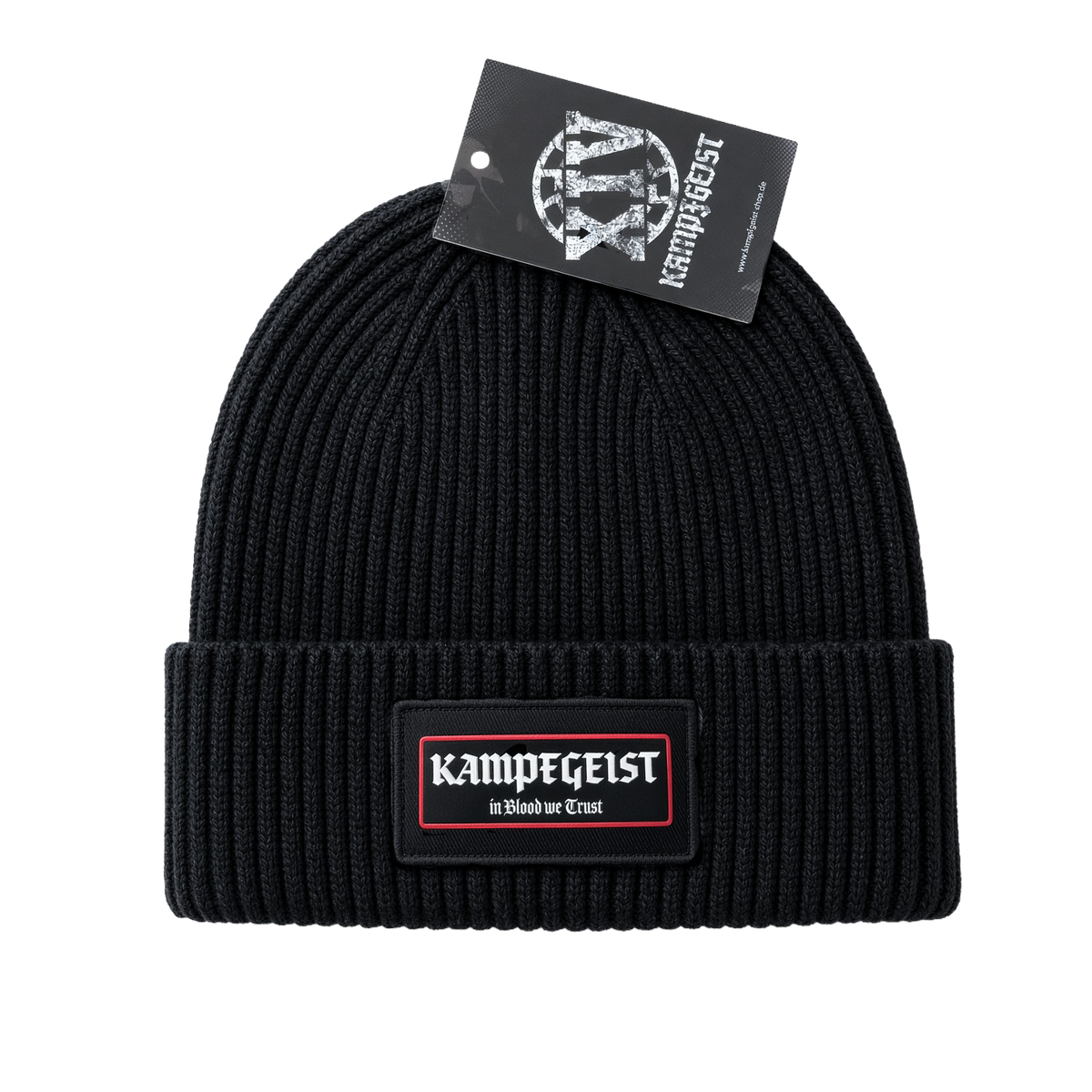 KAMPFGEIST Patch - Mütze Schwarz