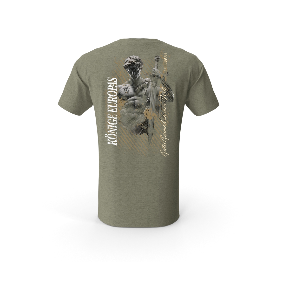 Könige Europas - T-Shirt Olive