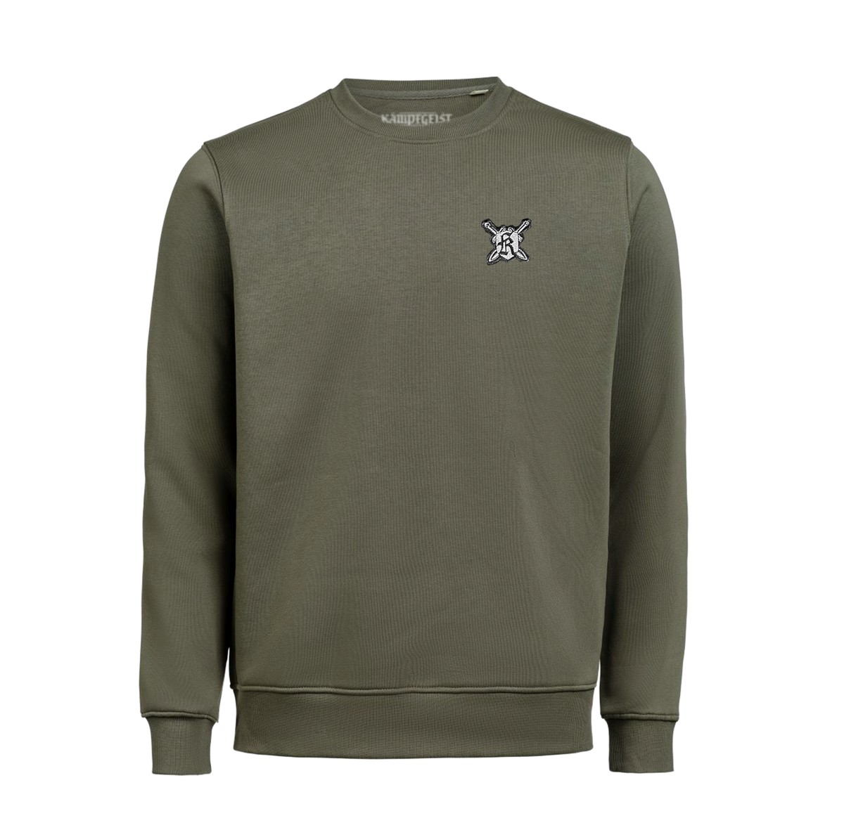 Schild & Schwert Stick - Sweatshirt OLIVE