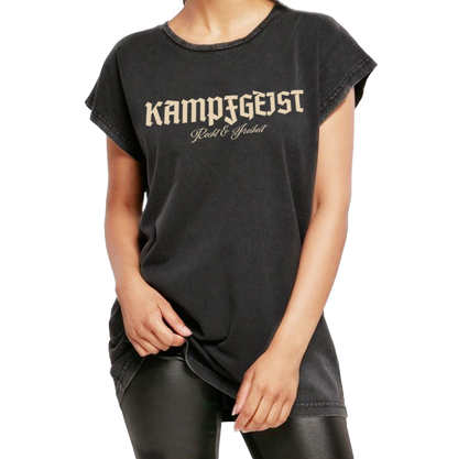 Einigkeit - Damen washed out Top