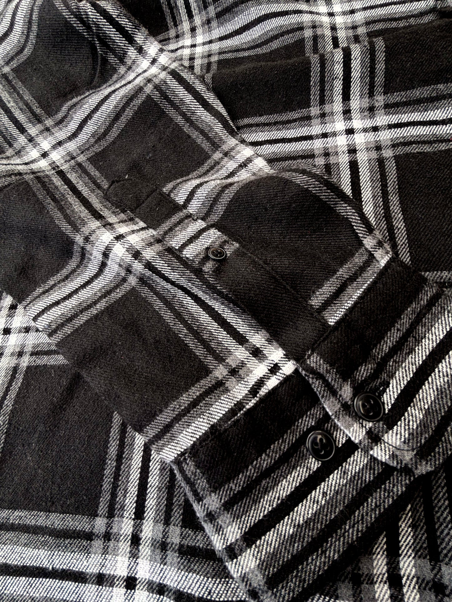 Wappenträger S/W Flannelhemd