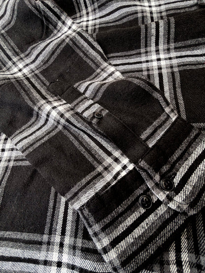 Wappenträger S/W Flannelhemd
