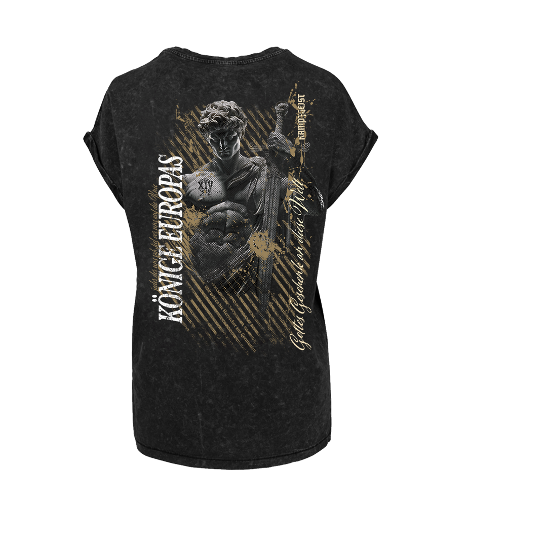 Könige Europas - Damen washed out Top