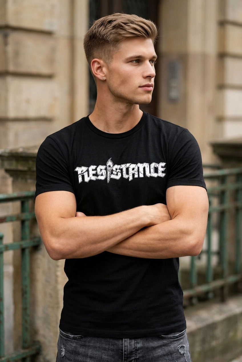 Resistance - T-Shirt schwarz