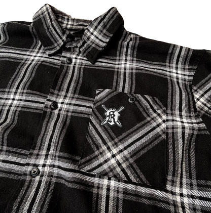Wappenträger S/W Flannelhemd