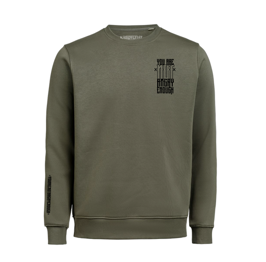 ENOUGH  - Sweatshirt OLIVE