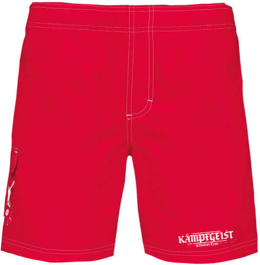 dezent -Badehose Rot