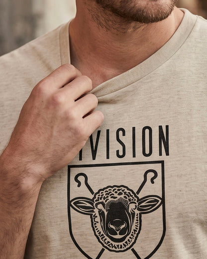 DIVISION SCHMIEMANN - T-Shirt BEIGE