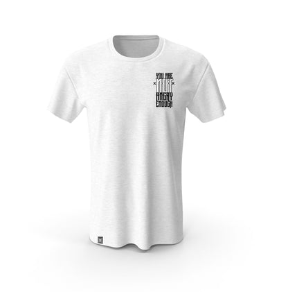 NOT Enough - T-Shirt Weiss