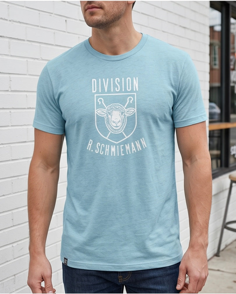 DIVISION SCHMIEMANN - T-Shirt BLAU