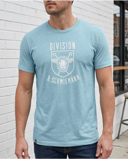 DIVISION SCHMIEMANN - T-Shirt BLAU