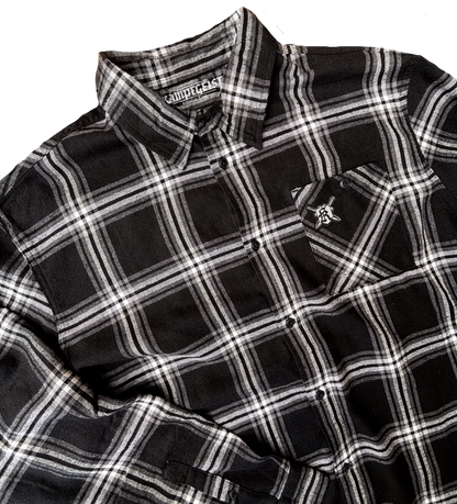Wappenträger S/W Flannelhemd