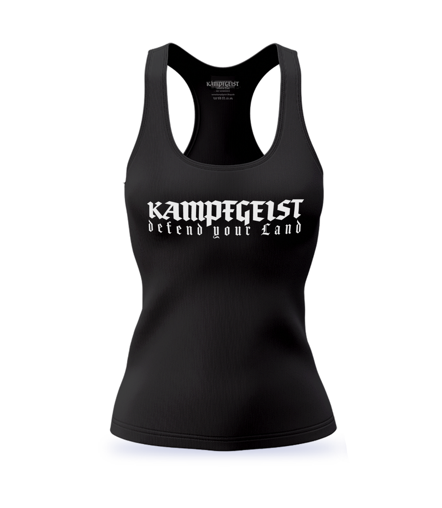 Defend your Land - Damen Racerback