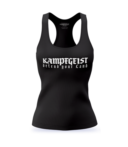 Defend your Land - Damen Racerback