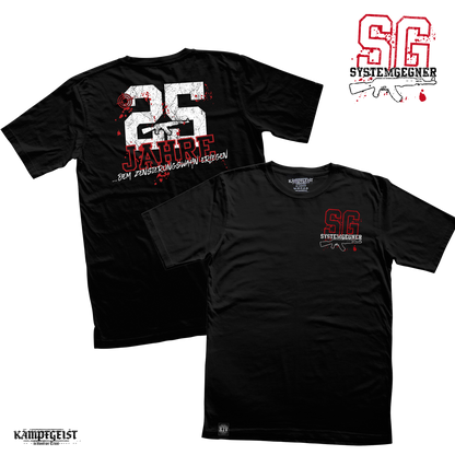 SYSTEMGEGNER - 25 Jahre -  T-Shirt