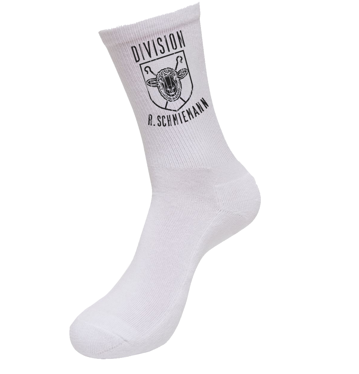 Division Schmiemann Socken Weiß