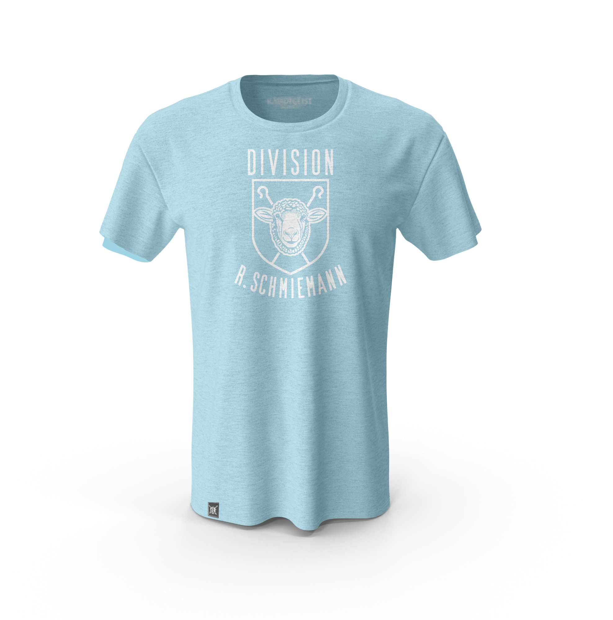 DIVISION SCHMIEMANN - T-Shirt BLAU