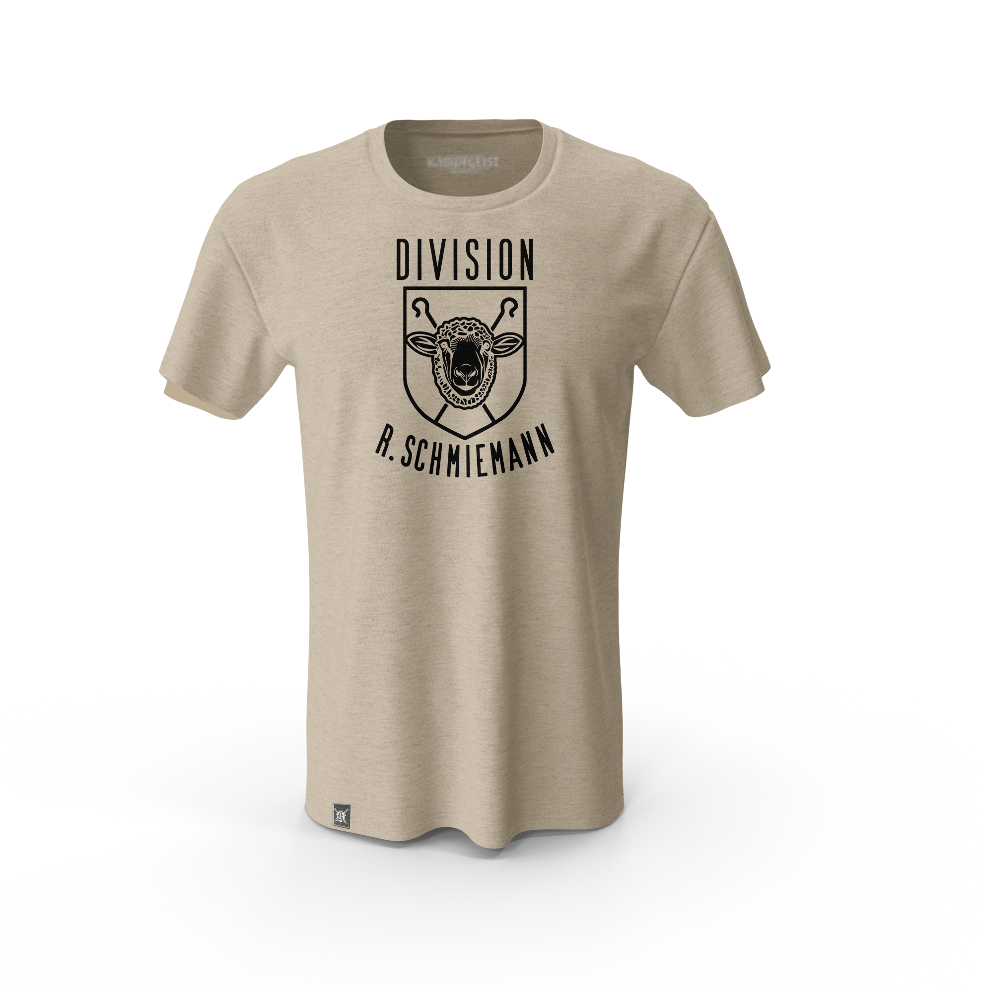 DIVISION SCHMIEMANN - T-Shirt BEIGE