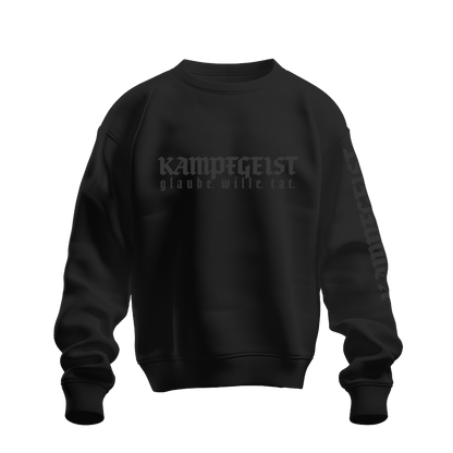 glaube.wille.tat. BLK - Sweatshirt