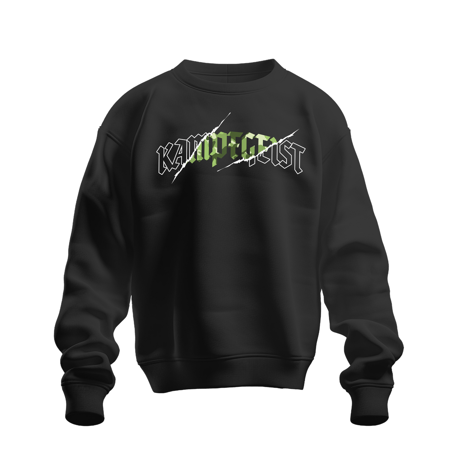 Camo Grün - Sweatshirt