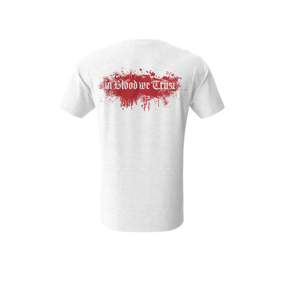 SPLATTER- Regular Shirt weiß