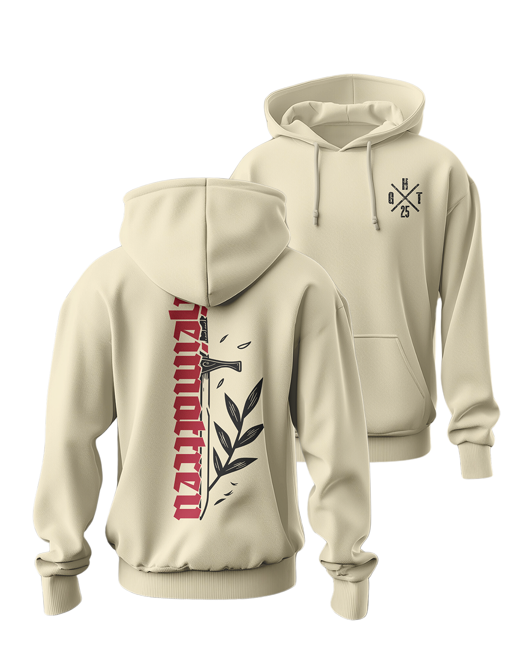 SCHWERT - Hoodie Beige