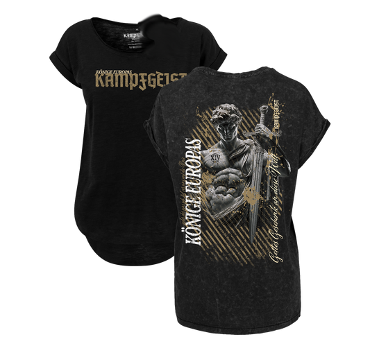 Könige Europas - Damen washed out Top
