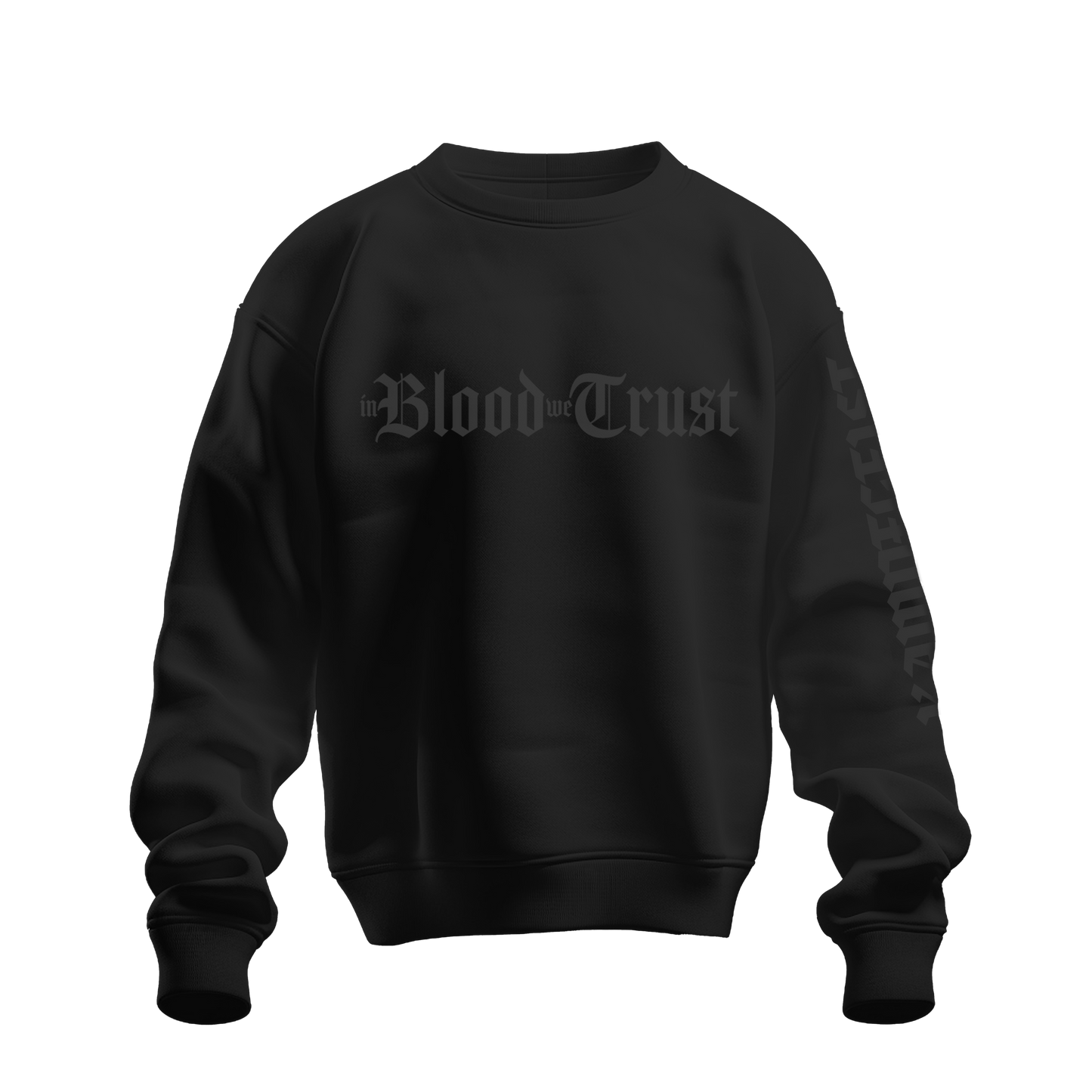 inbloodwetrust BLK - Sweatshirt