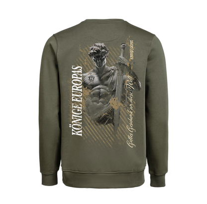Könige Europas - Sweatshirt OLIVE