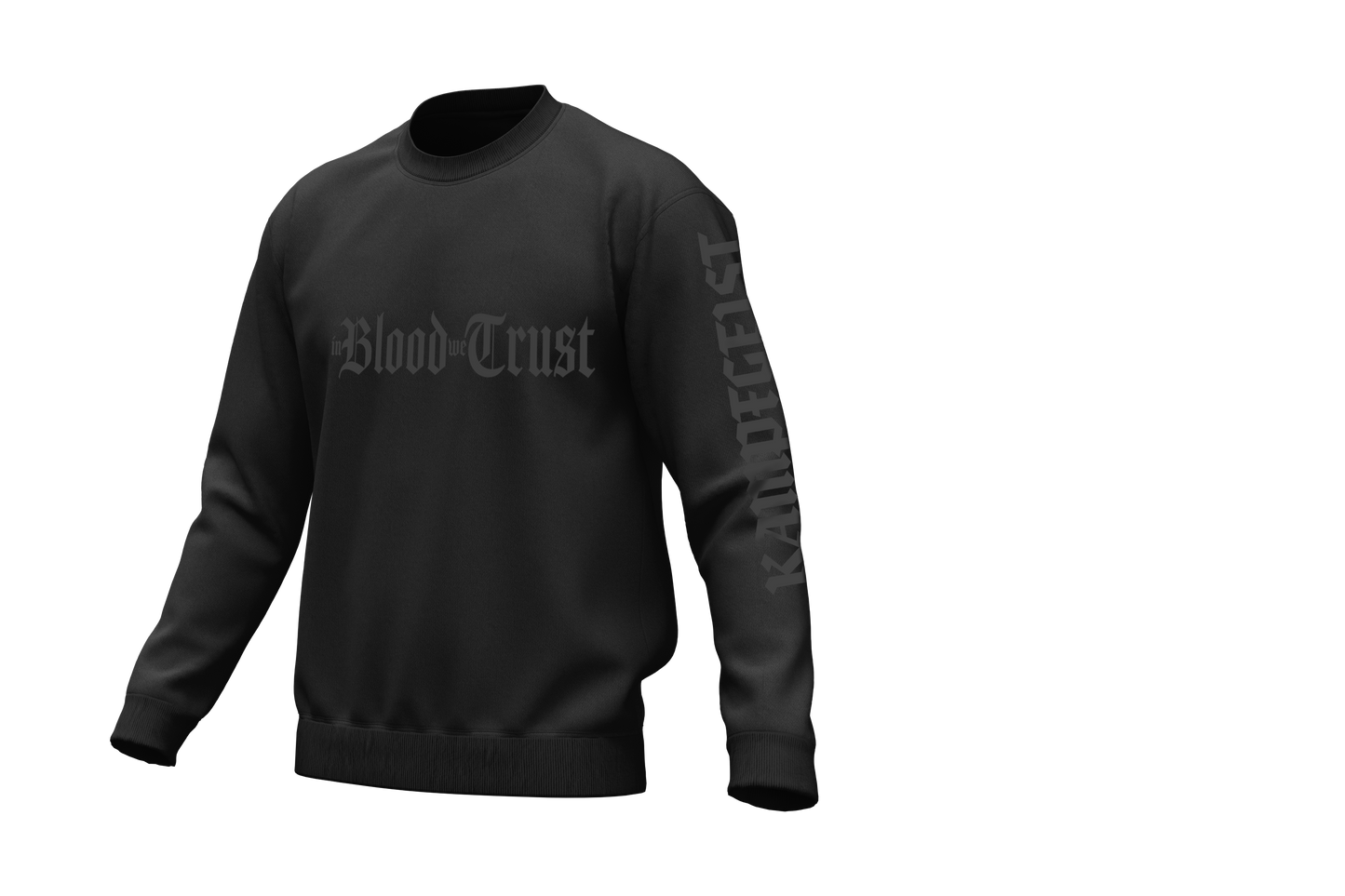 inbloodwetrust BLK - Sweatshirt