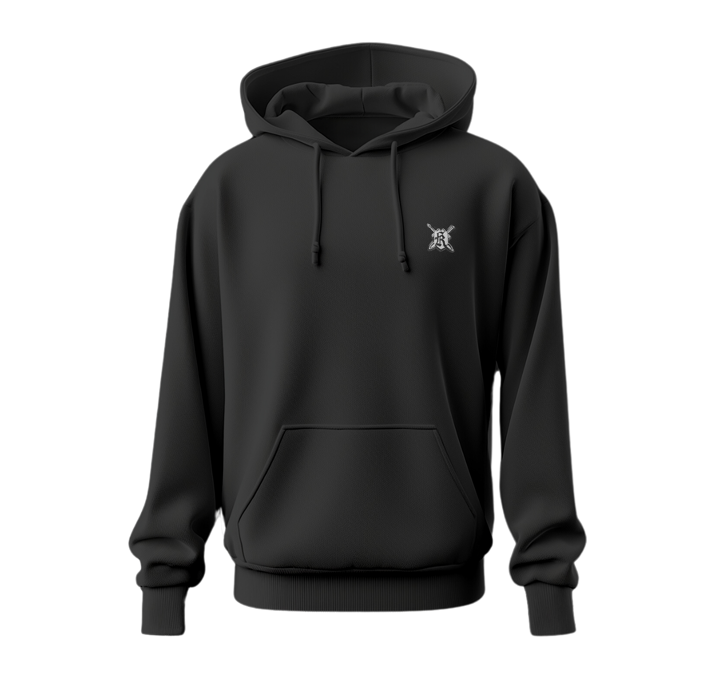 Schild & Schwert - Hoodie Schwarz