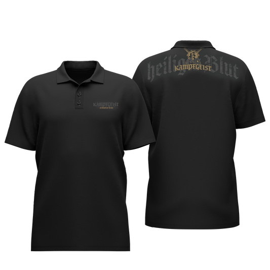 heiliges Blut  - Herren Polo Gold