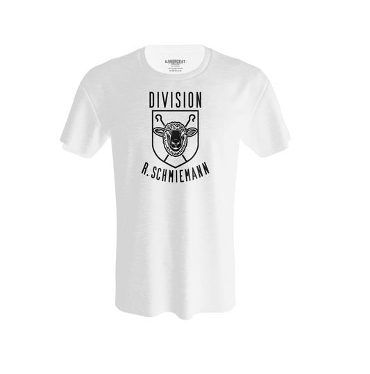 DIVISION SCHMIEMANN - T-Shirt weiß